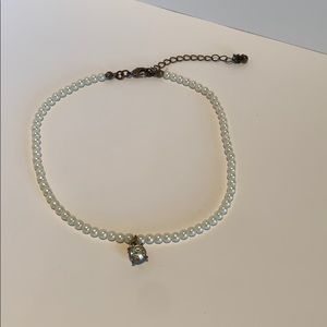 Pearl Necklace with Charm